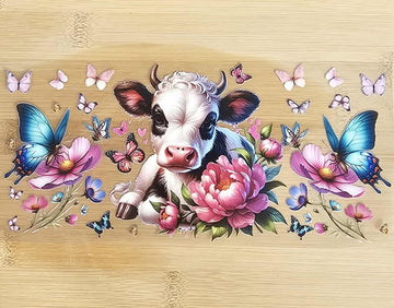 Cow & Butterflies 866