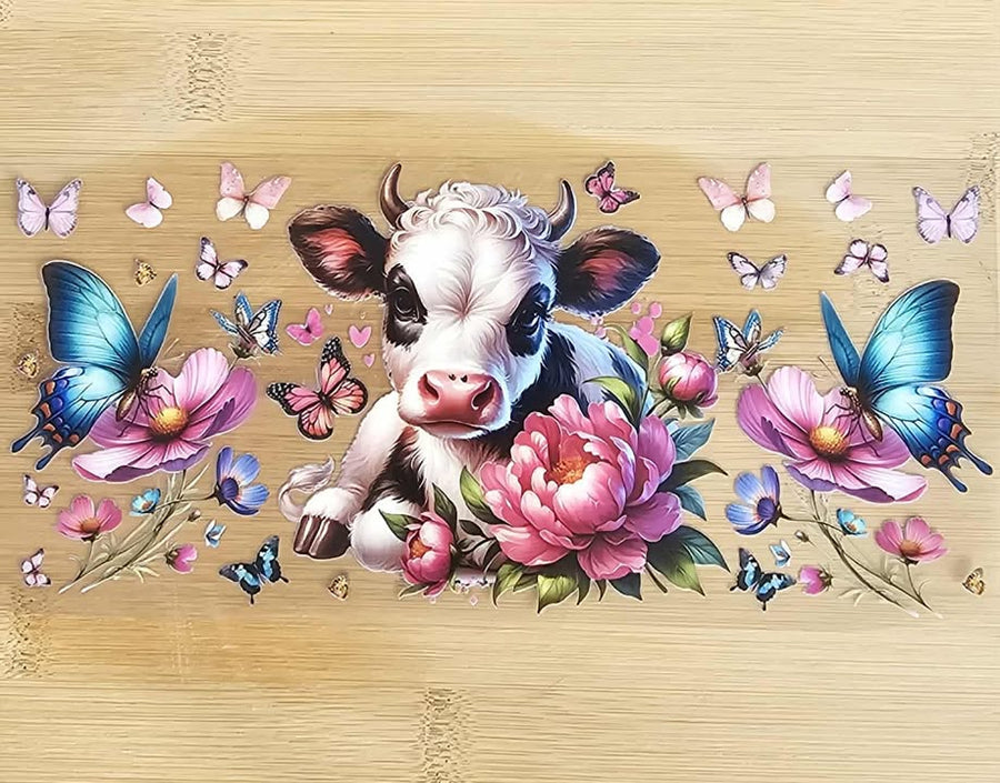 Cow & Butterflies 866