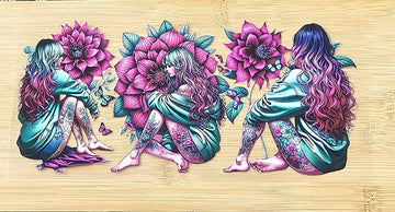 Lady w/Flowers