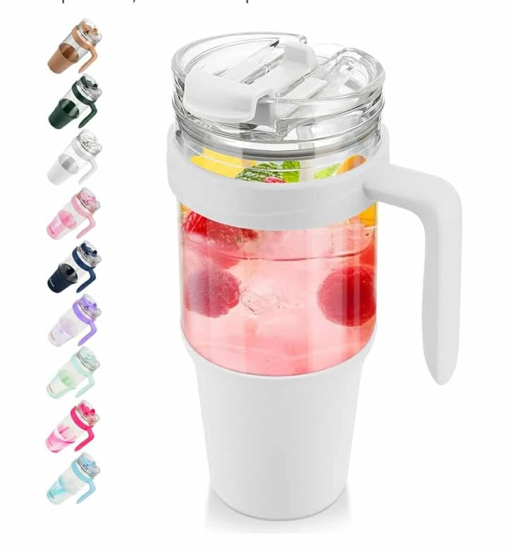 Tumbler w/Silicone 40oz