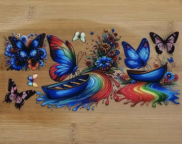 Rainbow Butterflies 563