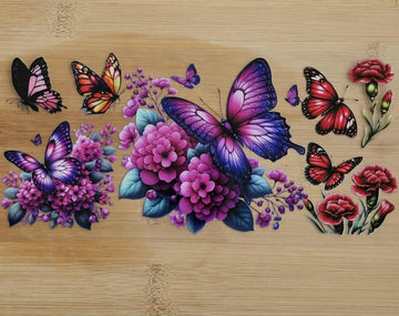 3D Butterflies 558