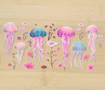 Colorful Jelly Fish 904